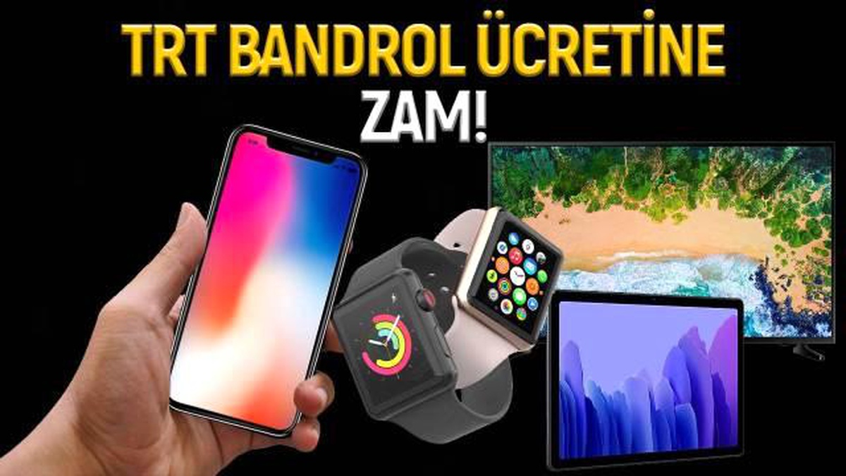 Akıllı telefon fiyatları artıyor: TRT bandrol ücreti zamlandı!