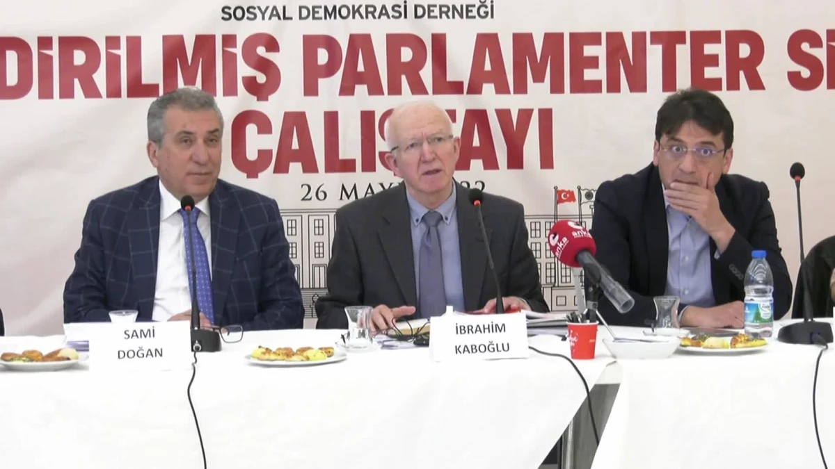 CHP\'li Kaboğlu: "Gelecek Yıl Yapılacak Oylama, 2+1 Oylaması Olacak.
