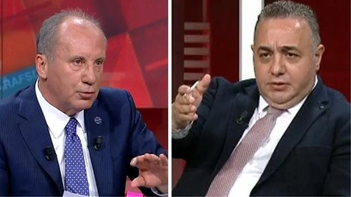 Muharrem İnce, gazeteci Zafer Şahin\'e bu sözlerle yüklendi: Doğal gaz bulundukça doğal gaza zam geliyor, siz gidin bu masalları A Haber\'de anlatın!