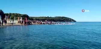 Denizli ekibi, Çanakkale'de düzenlenen triatlon yarışlarından ikincilikle döndü