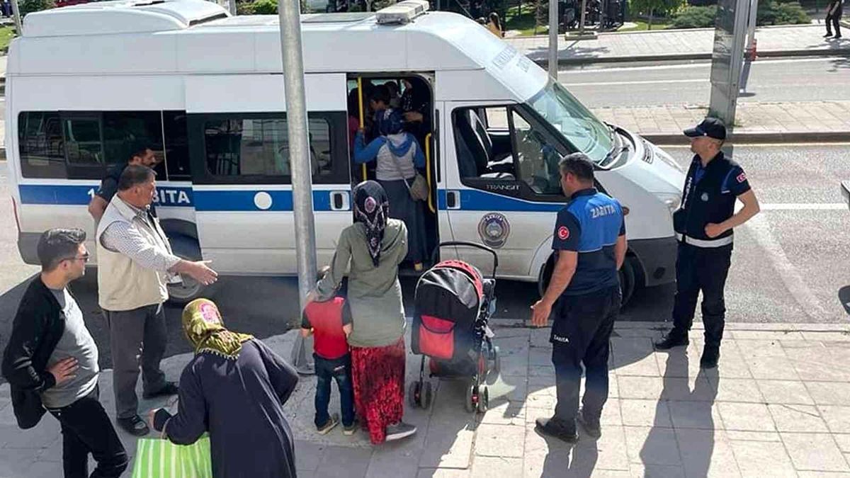 Kırıkkale\'de zabıtadan dilencilere yönelik operasyon