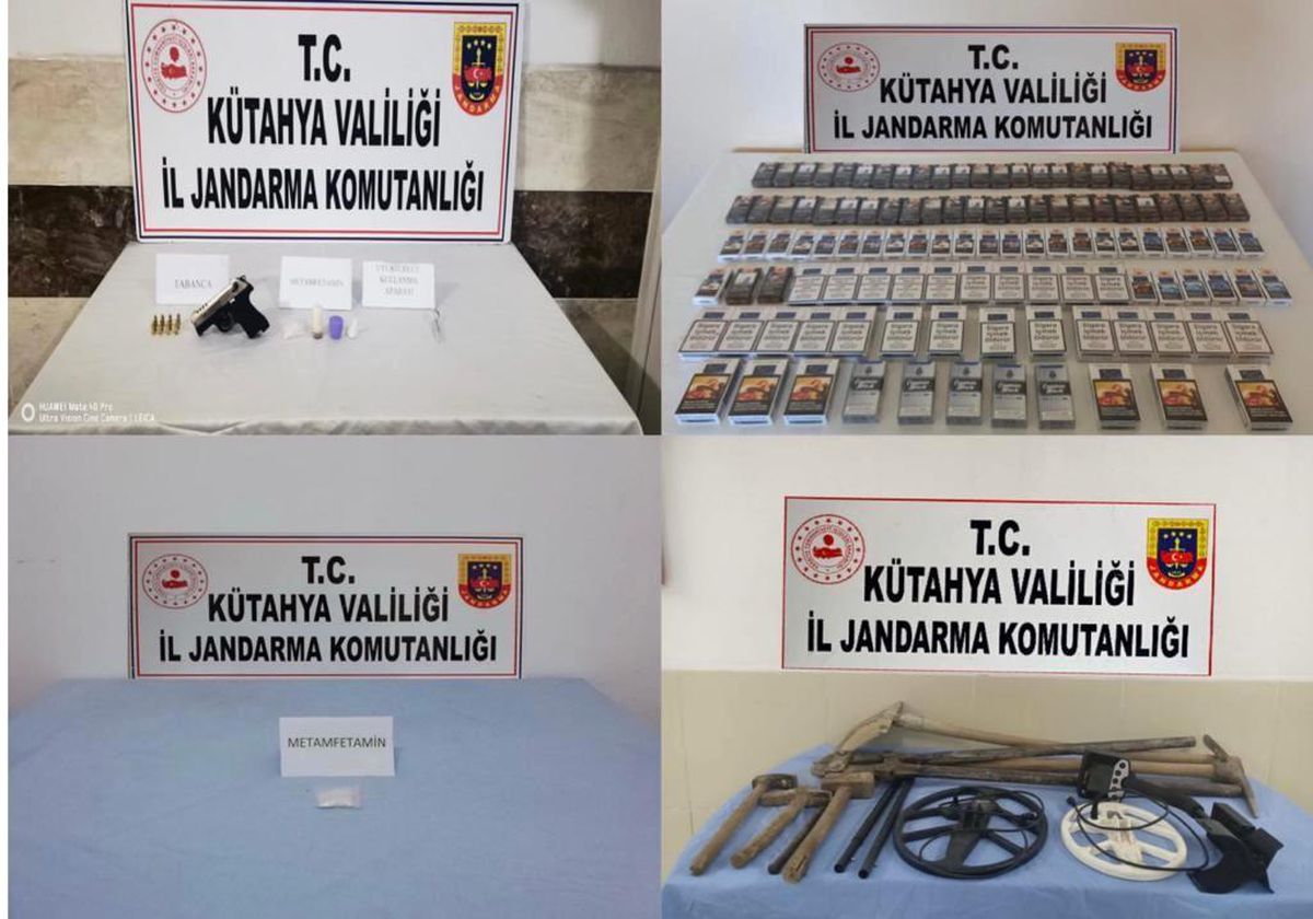 Kütahya\'da jandarmadan kaçakçılık operasyonları