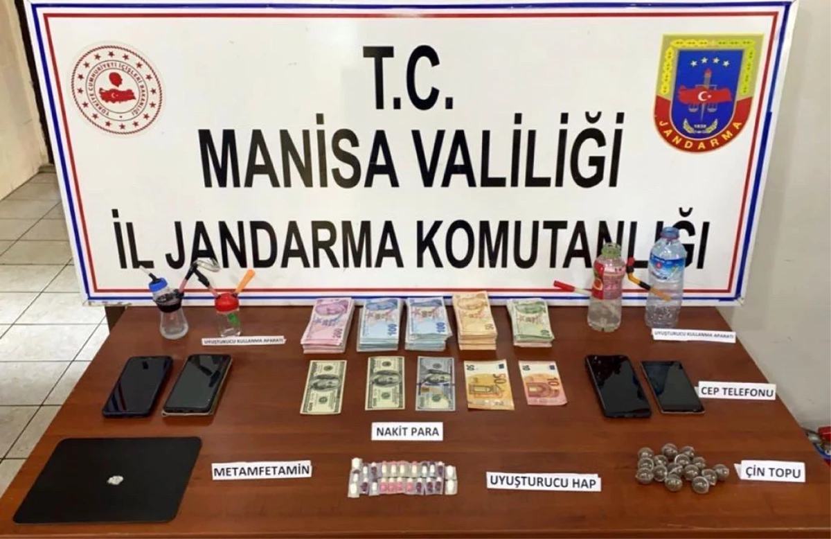 Manisa\'da jandarmadan uyuşturucu operasyonu: 2 gözaltı