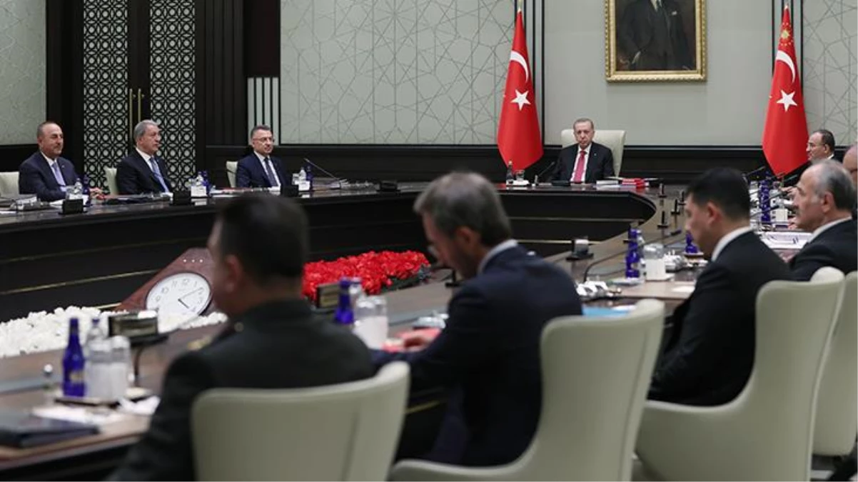 Erdoğan başkanlığında Milli Güvenlik Kurulu toplantısı başladı!
