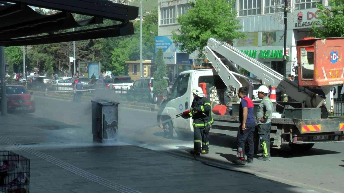 Nevşehir\'de patlayan trafo paniğe neden oldu