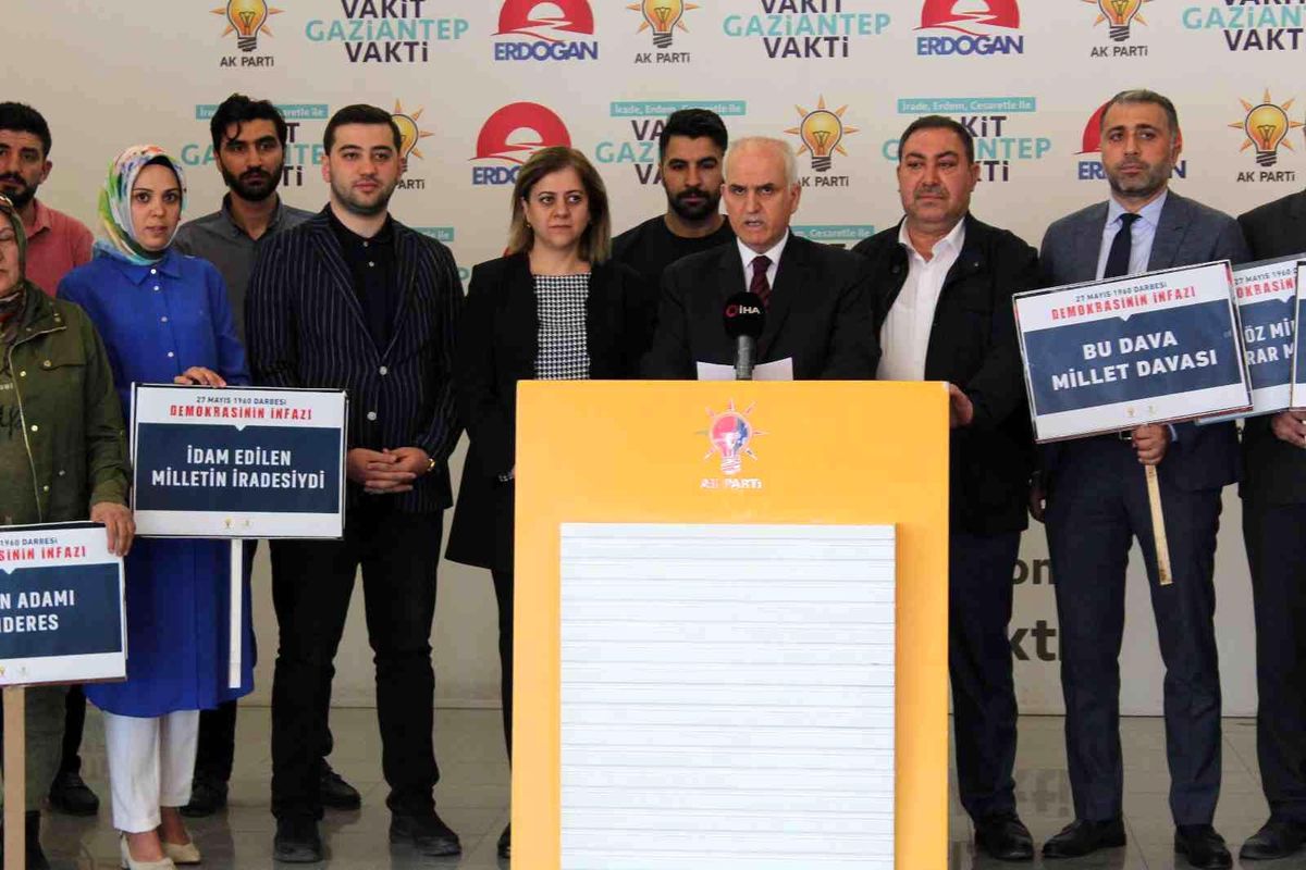 AK Parti Kırşehir İl Başkan Ünsal\'dan 27 Mayıs Darbesi açıklaması