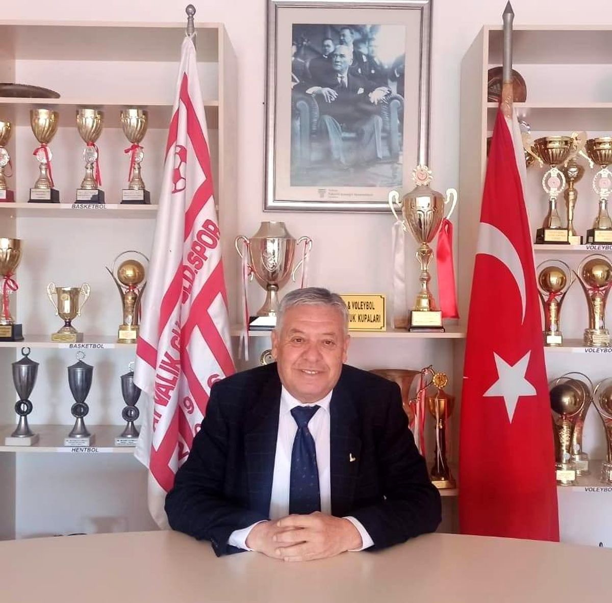 Ayvalıkgücü Belediyespor'da Başkan Taş kongrede aday olmayacak