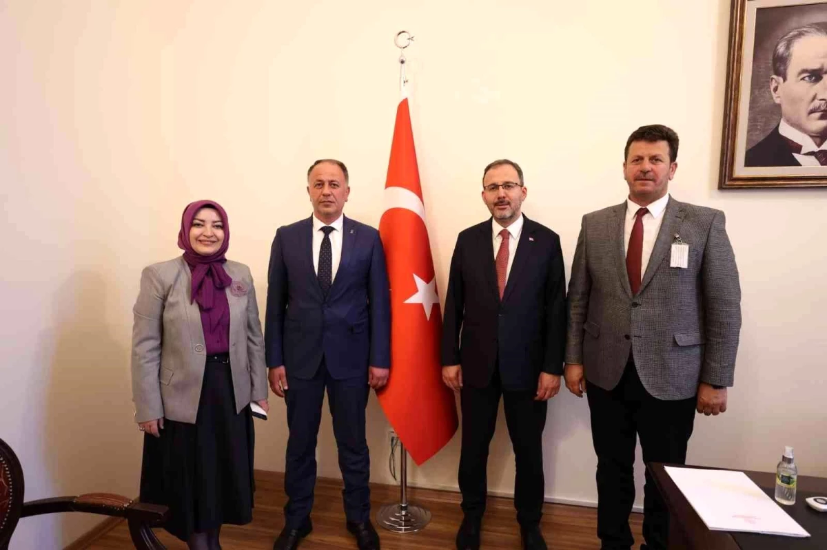 Başkan Soykan, Bakan Kasapoğlu ile görüştü