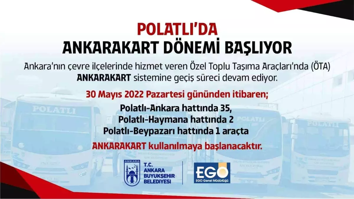Başkent\'te Ankarakart yaygınlaşıyor