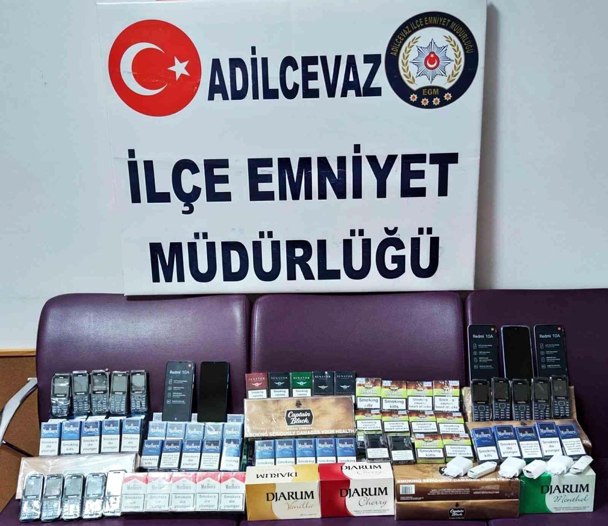 Bitlis\'te kaçak sigara ve telefon ele geçirildi