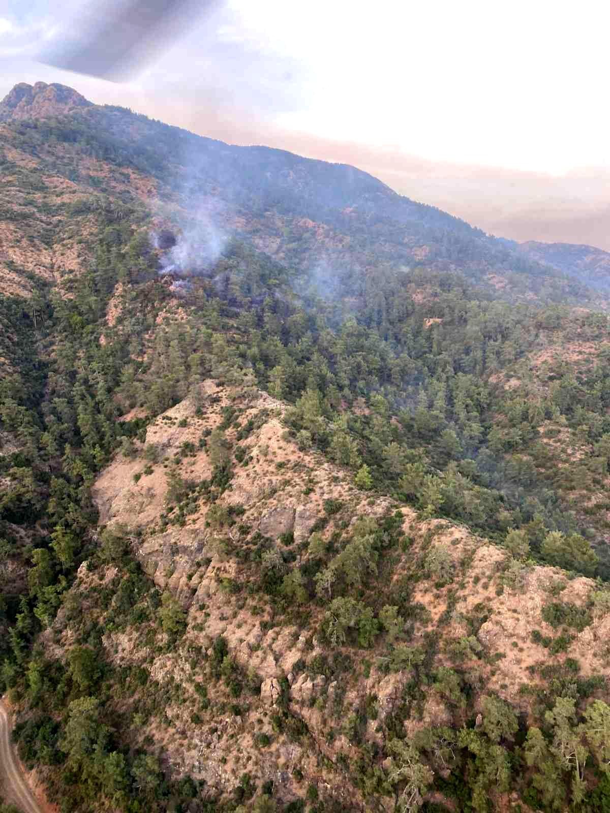 Fethiye\'deki orman yangını kontrol altına alındı