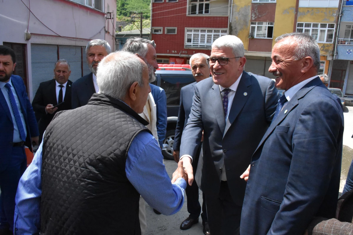 İYİ Parti Grup Başkanvekili Dervişoğlu, mahalle teşkilatında partililere hitap etti