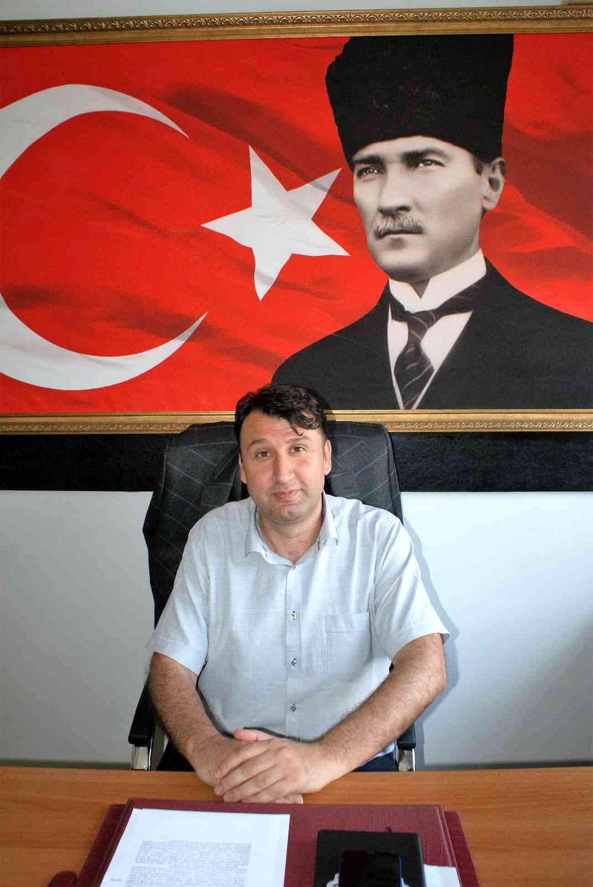 Manyas\'ın yeni nüfus müdürü Ateş görevine başladı.