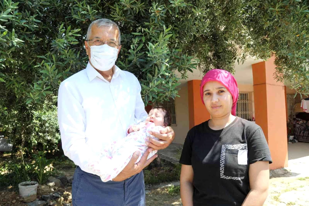 Mezitli'de İhtiyaç Sahibi Ailelere 'Hoş Geldin Bebek' Desteği