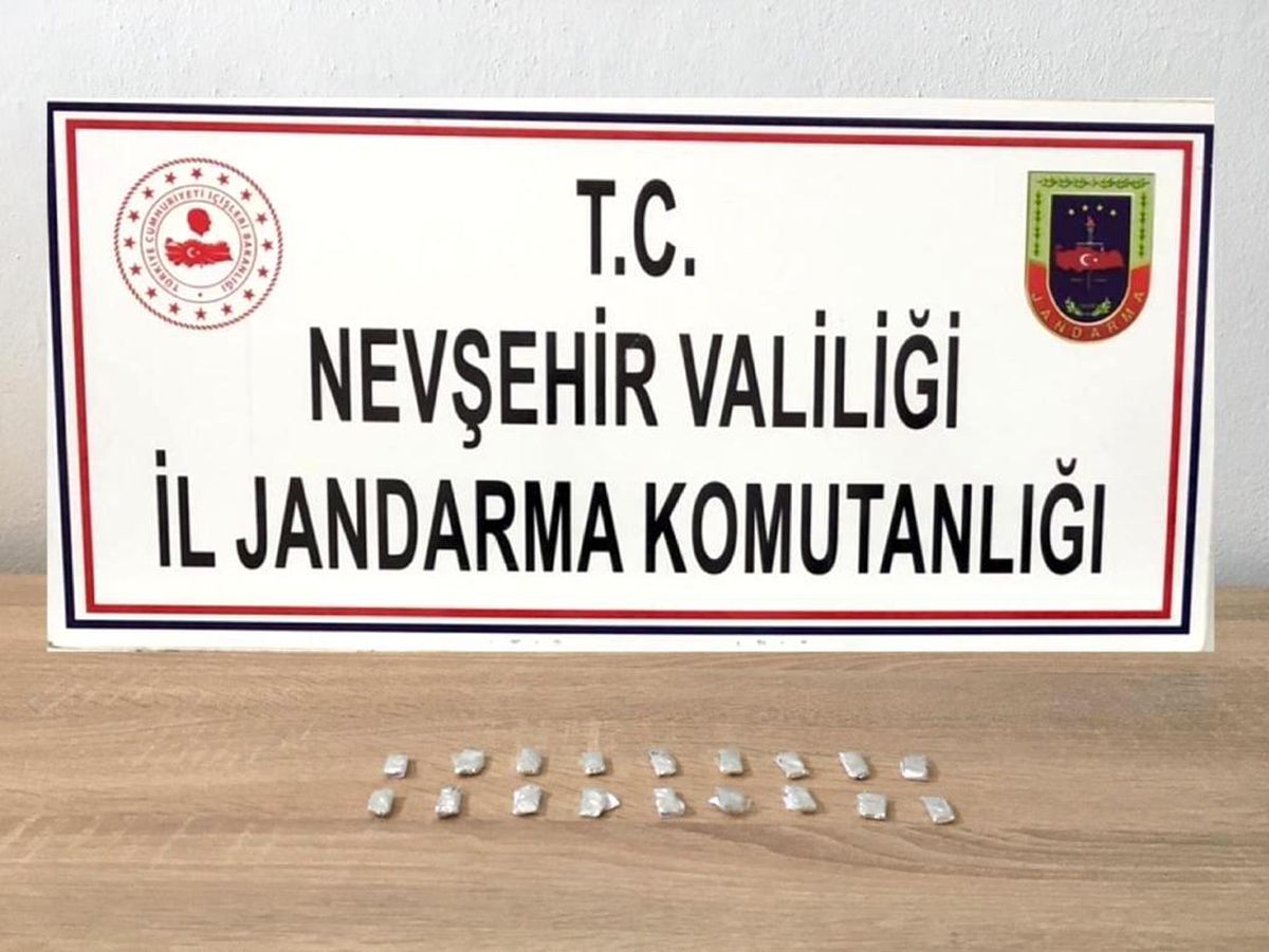 Nevşehir\'de uyuşturucu operasyonunda 1 tutuklama