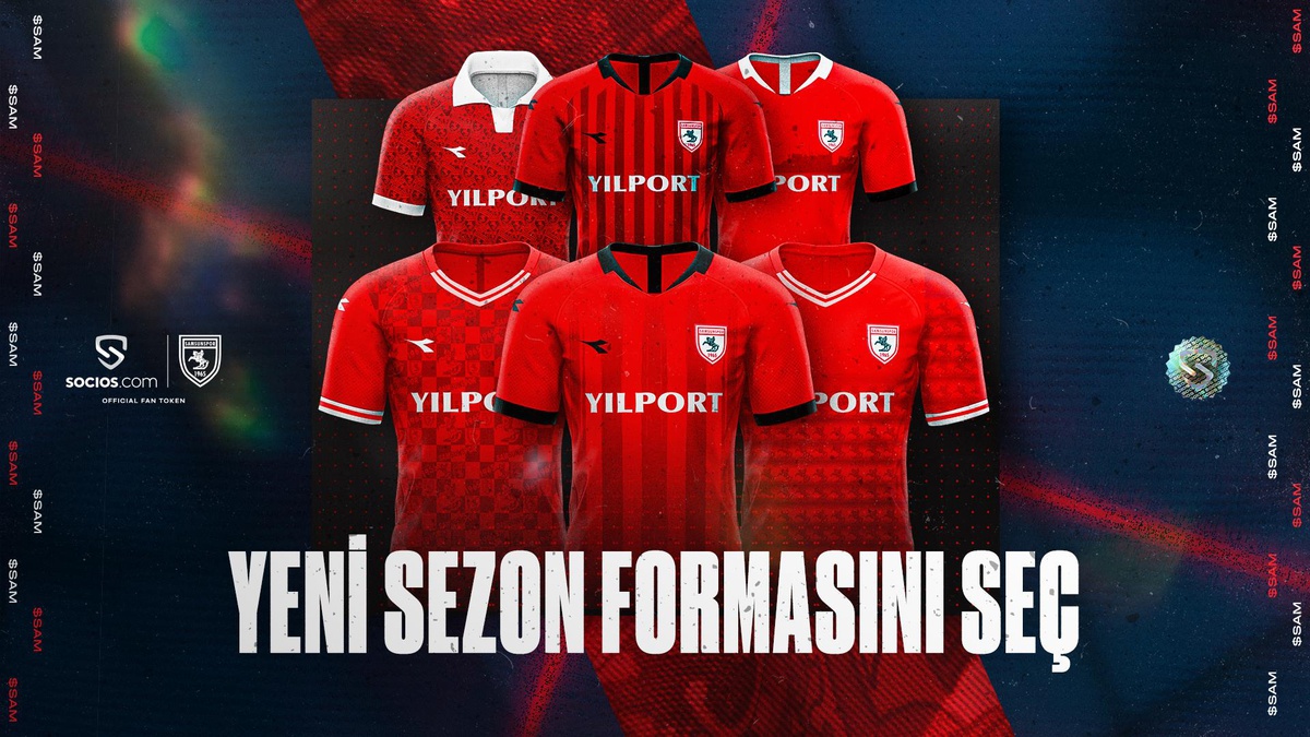 Samsunspor\'un yeni sezon formasını taraftar seçecek