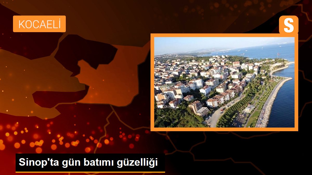 Sinop\'ta gün batımı güzelliği