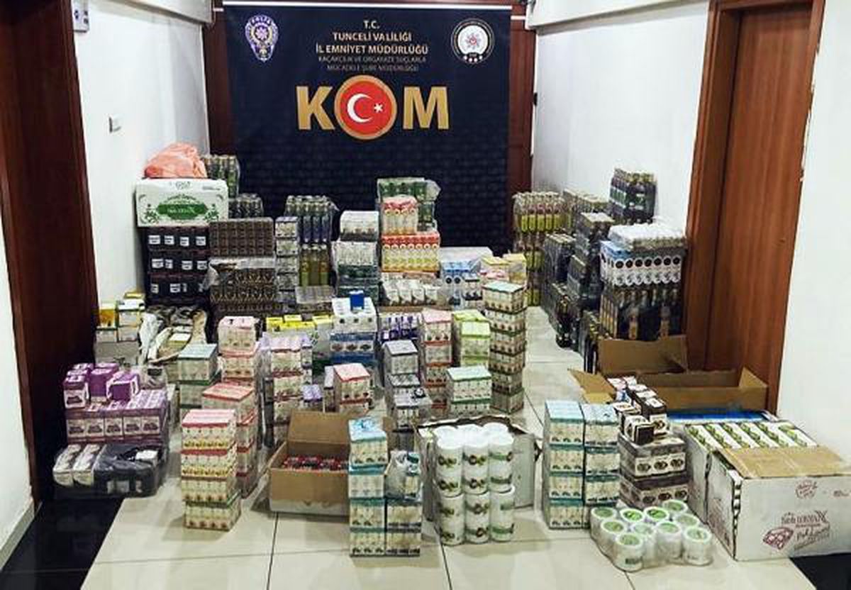 Tunceli\'de, kaçak 5 bin 277 cinsel içerikli ürün ele geçirildi
