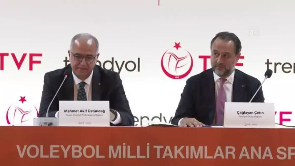 Voleybolda milli takımlara Trendyol sponsorluğu