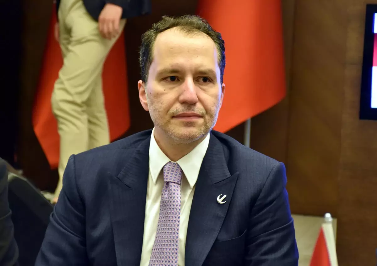 Yeniden Refah Partisi Genel Başkanı Erbakan, Bursa'da konuştu