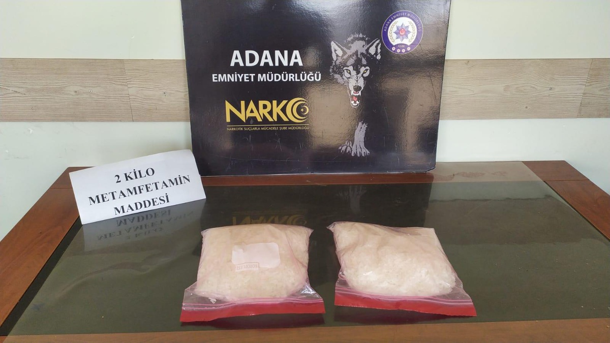 Atık yüklü kamyonette 2 kilogram sentetik uyuşturucu ele geçirildi