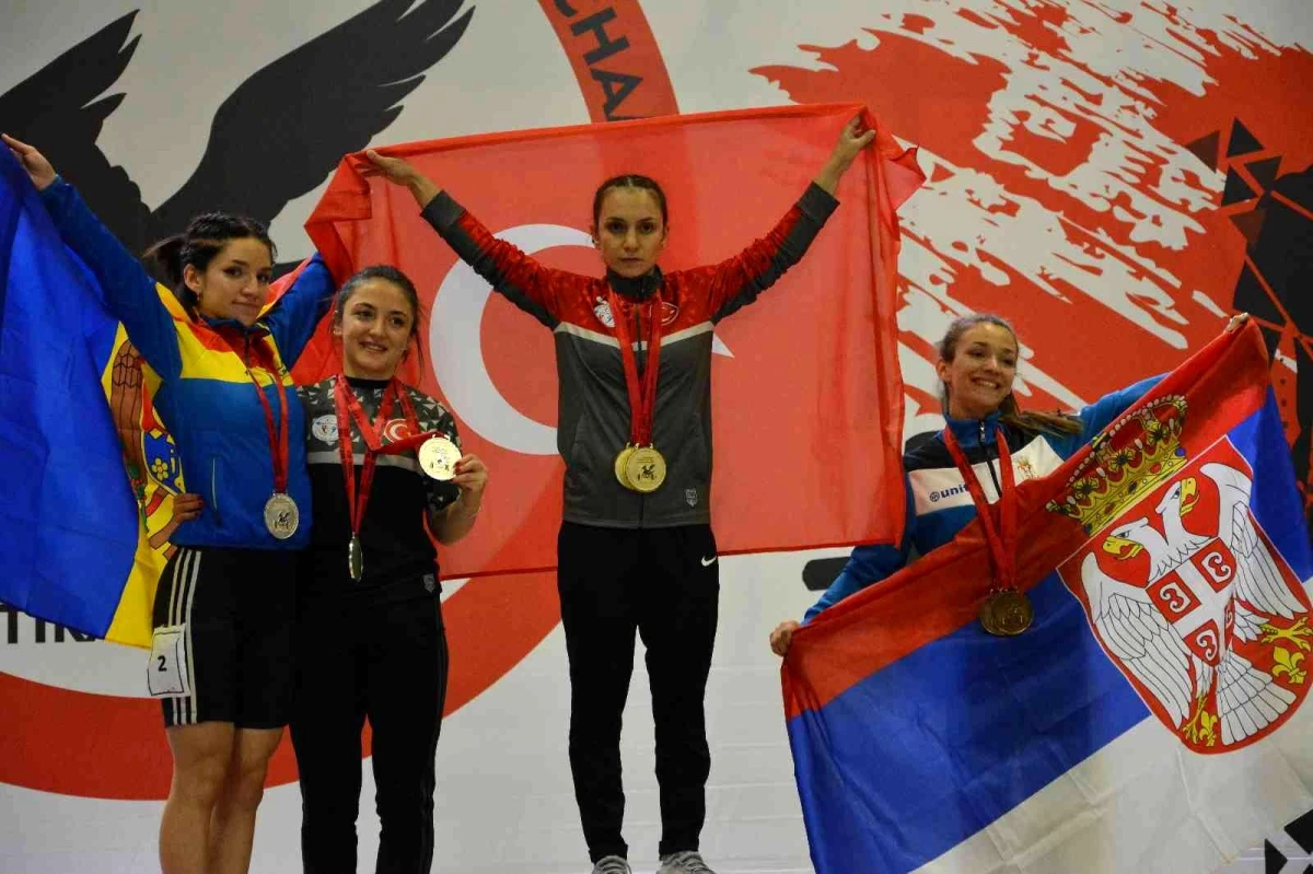 Avrupa Halter Şampiyonası\'nda 3 altın, 2 gümüş madalya