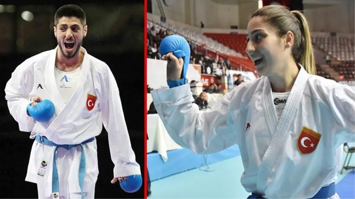 Avrupa Karate Şampiyonası\'nda büyük başarı! Milli sporcular Erman Eltemur ve kardeşi Eda Eltemur altın madalya kazandı