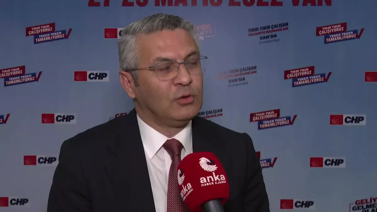 CHP\'li Salıcı, Van\'daki CHP Belediye Başkanları Çalıştayı\'nı Değerlendirdi: "Chp\'nin İlk Genel Seçimde, Bölgede Önemli Bir Sıçrama Yaratacağı...