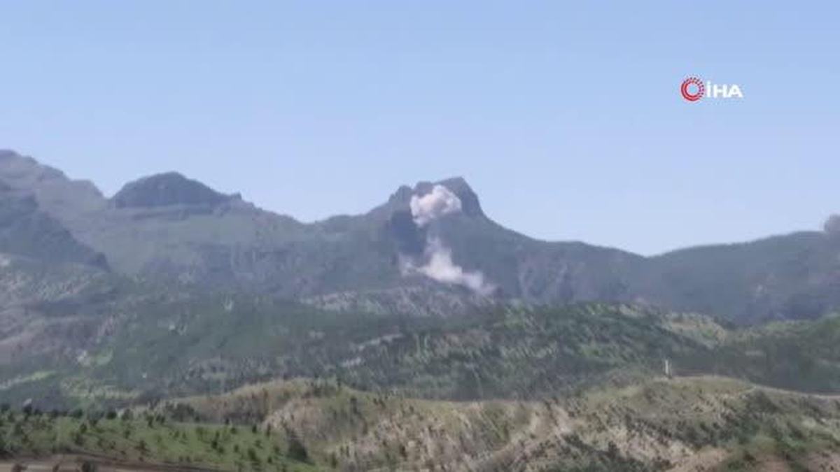 Cudi\'de hava operasyonu başladı