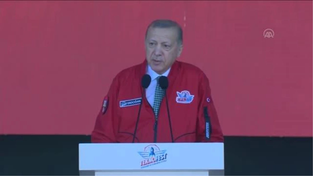Cumhurbaşkanı Erdoğan, TEKNOFEST Azerbaycan\'ın Seçkin Gözlemci Günü\'nde konuştu: (2)