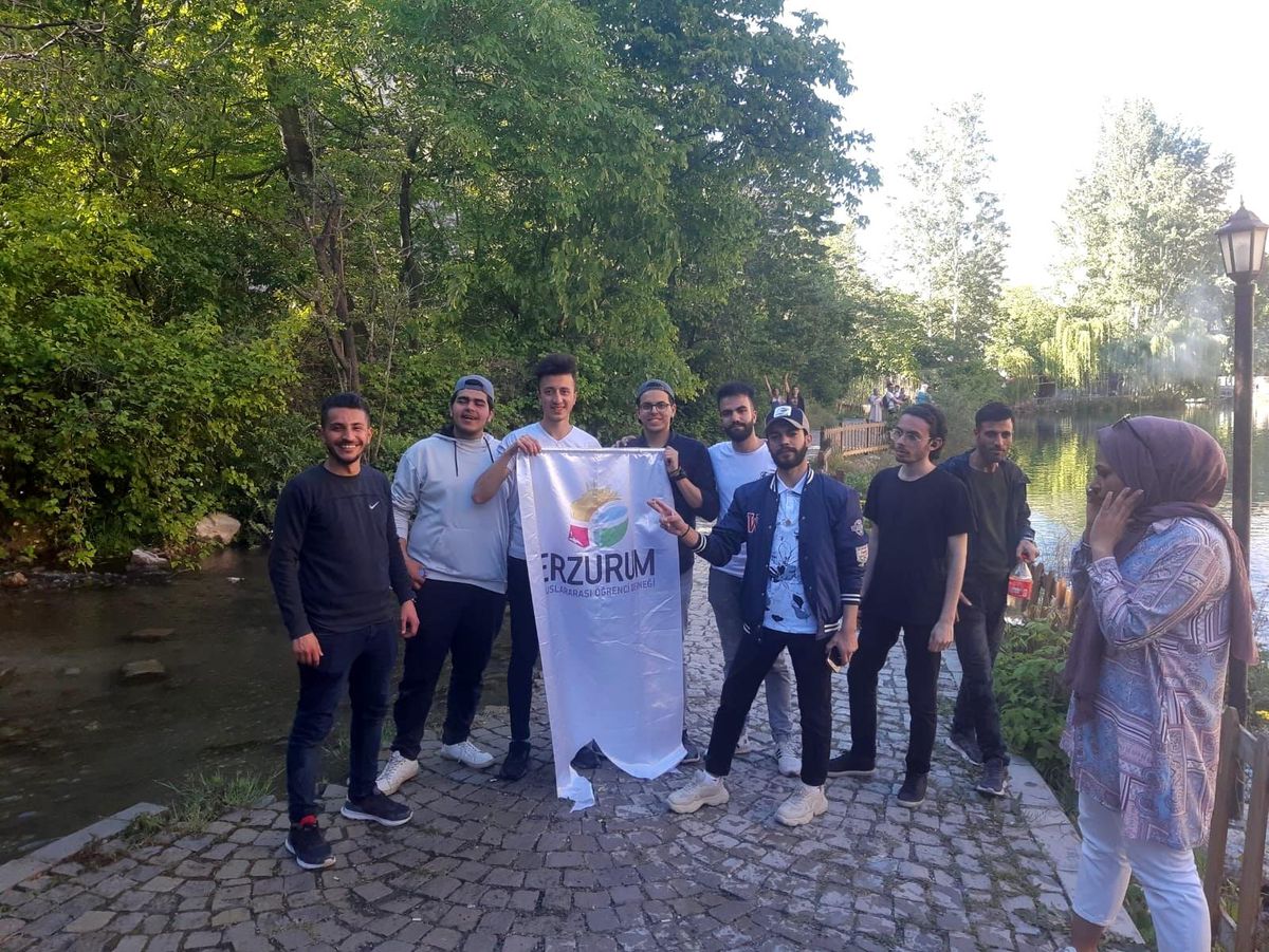 Misafir öğrenciler Uzundere'de