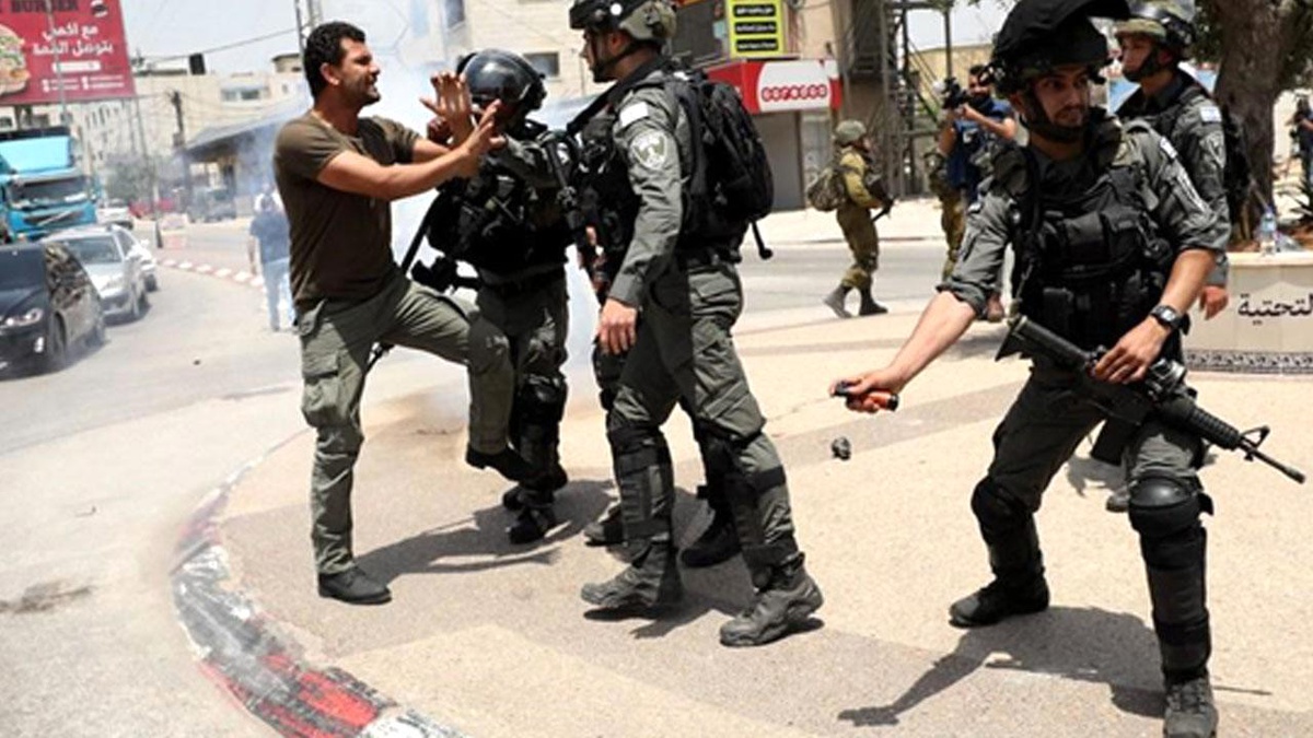 Nablus\'ta Yahudi Yerleşimlerine Karşı Düzenlenen Protestoda Çatışmalar Çıktı