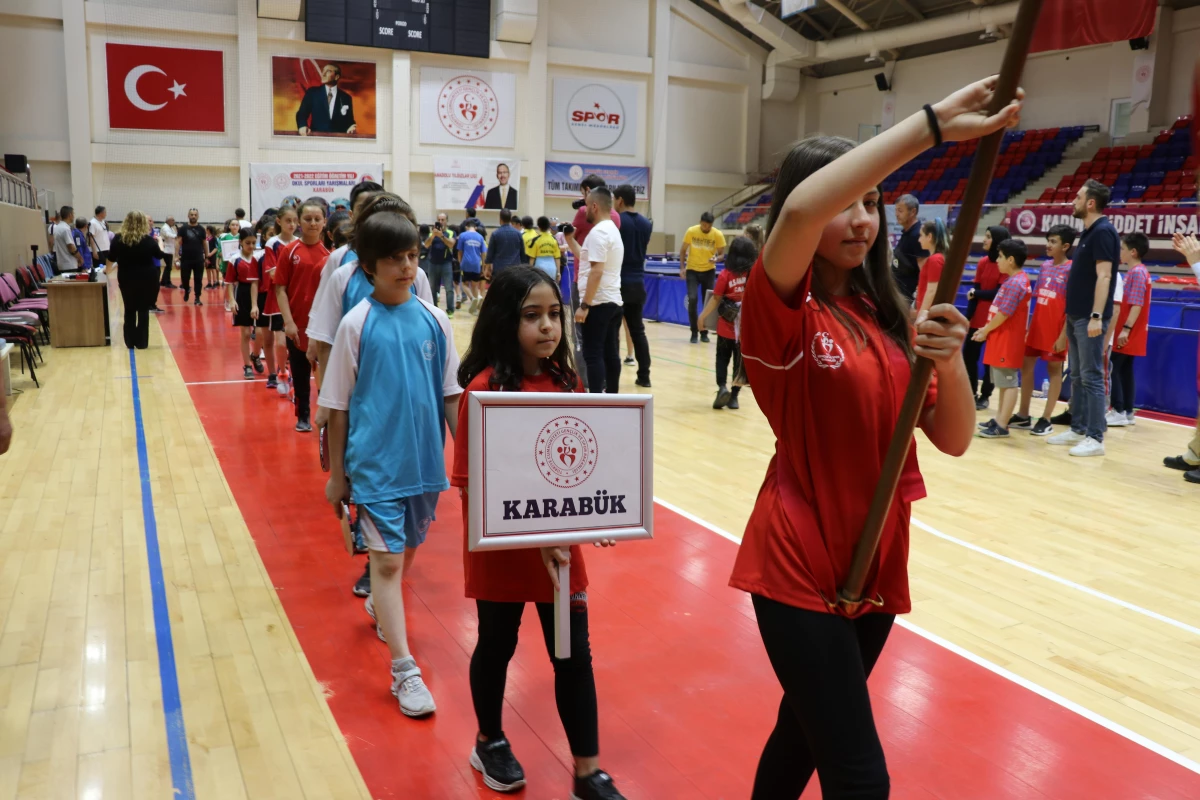 Okul Sporları Masa Tenisi Grup Müsabakaları Karabük\'te başladı