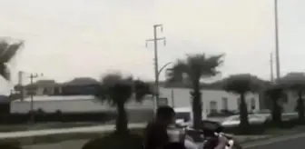 Trafikte yaptığı tehlikeli hareketleri sosyal medyada paylaştı