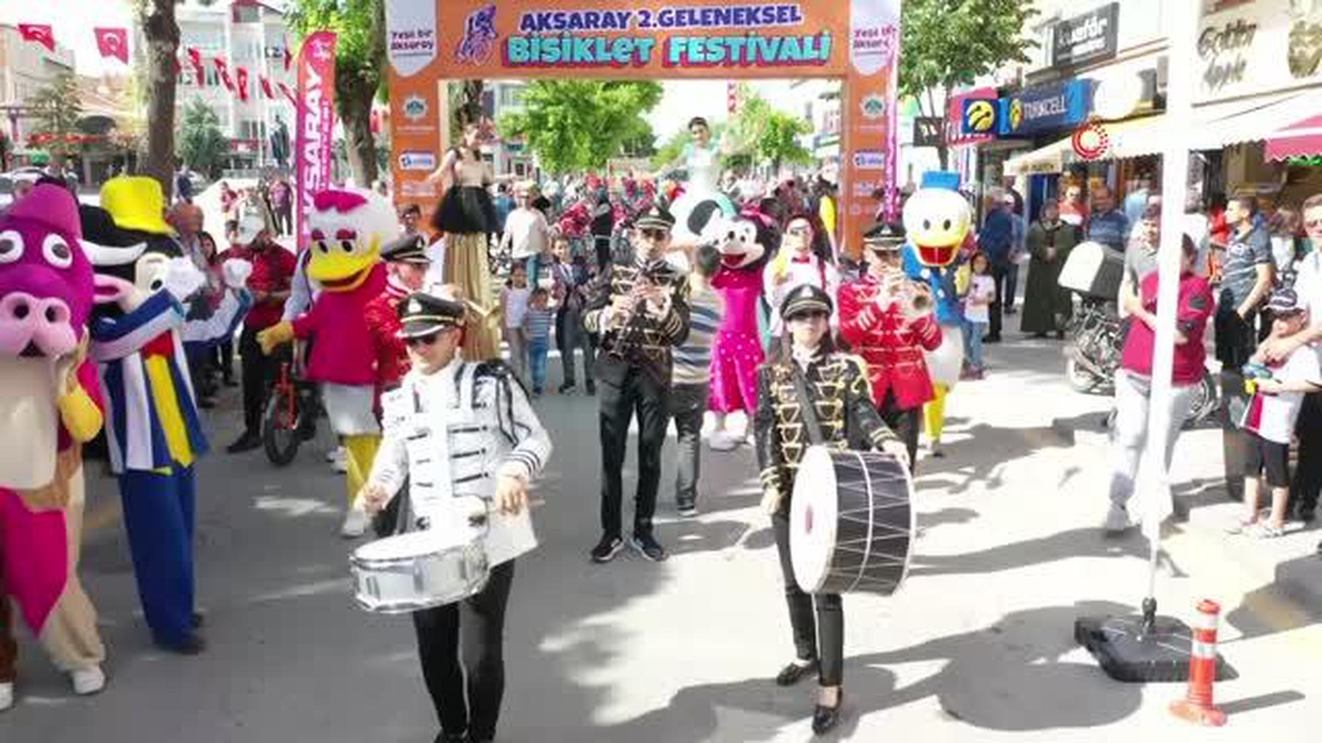 Aksaray\'da Bisiklet Festivali