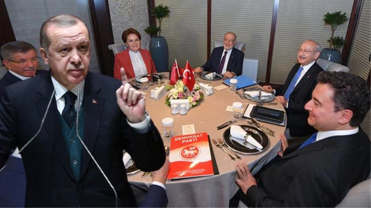 Cumhurbaşkanı Erdoğan\'ın 1 milyon liralık tazminat davası açtığı videoya 6\'lı masadan da itiraz