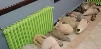 Kocaeli'de Roma ve Bizans dönemine ait amforalar ele geçirildi