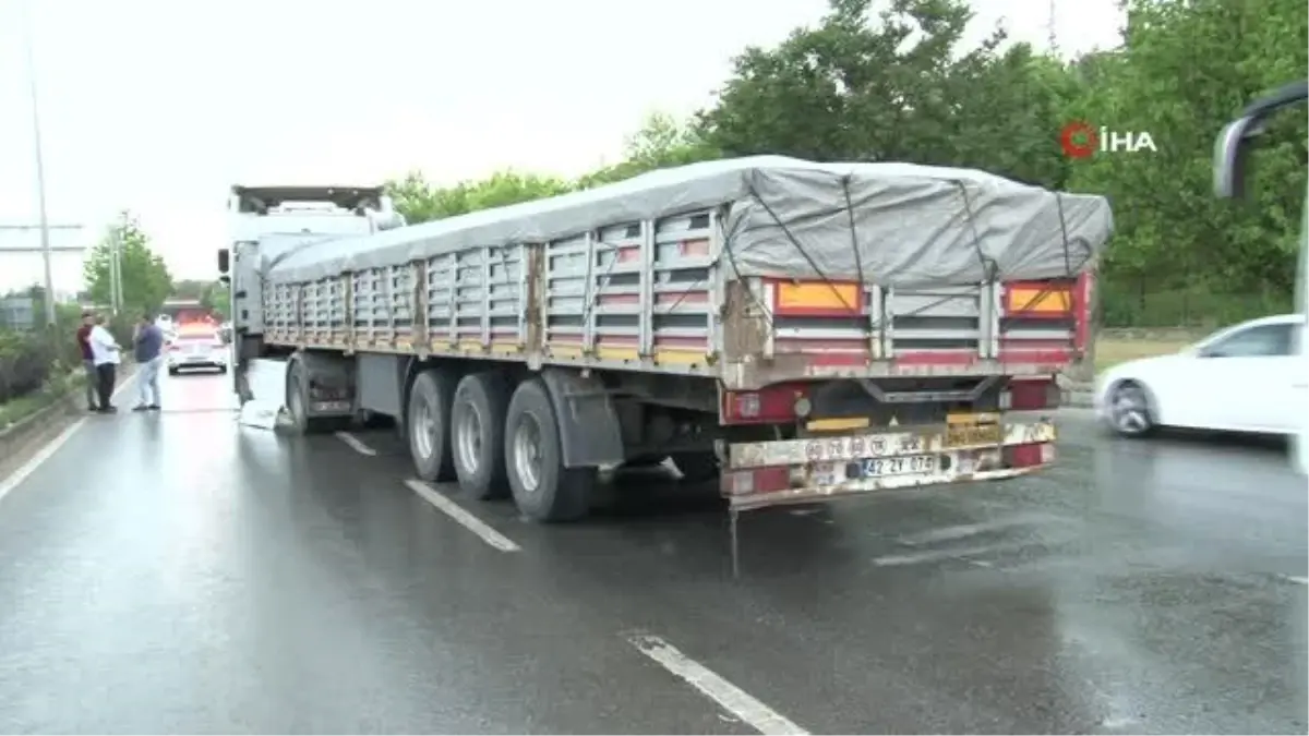 Sağanak yağış kazaları beraberinde getirdi