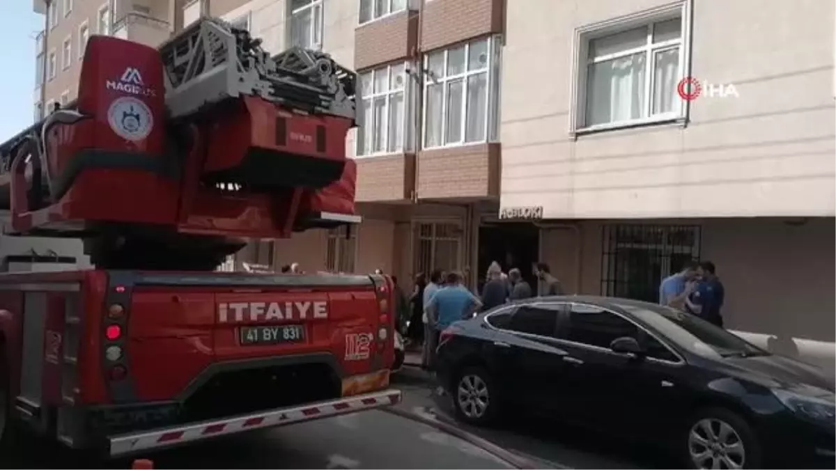 Kömürlükte çıkan yangında 1 kişi dumandan etkilendi