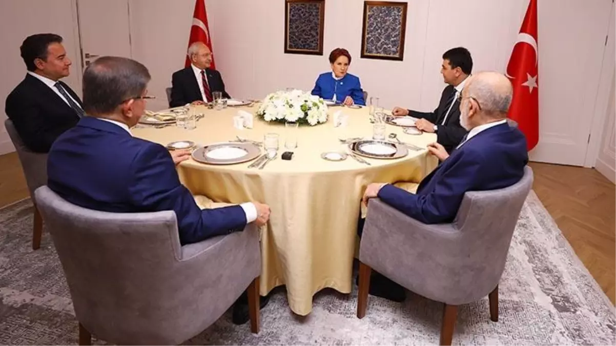 6\'lı masa toplantısı sonrası 10 maddelik "ilkeler ve hedefler bildirgesi" çıktı