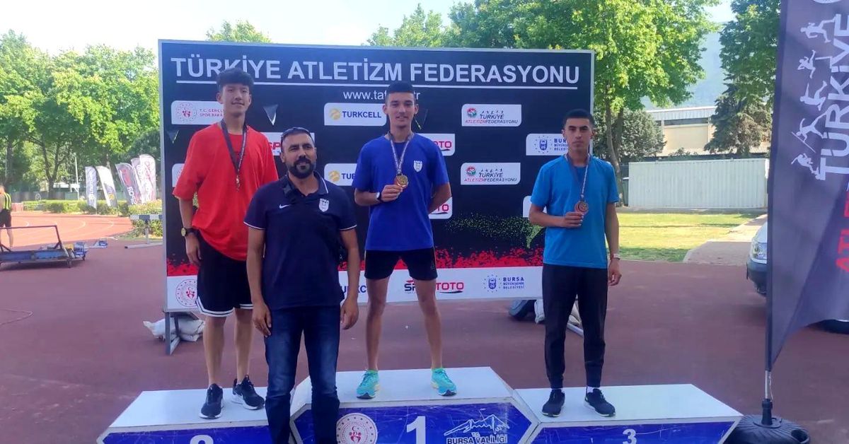 Aydınlı sporcudan çifte madalya