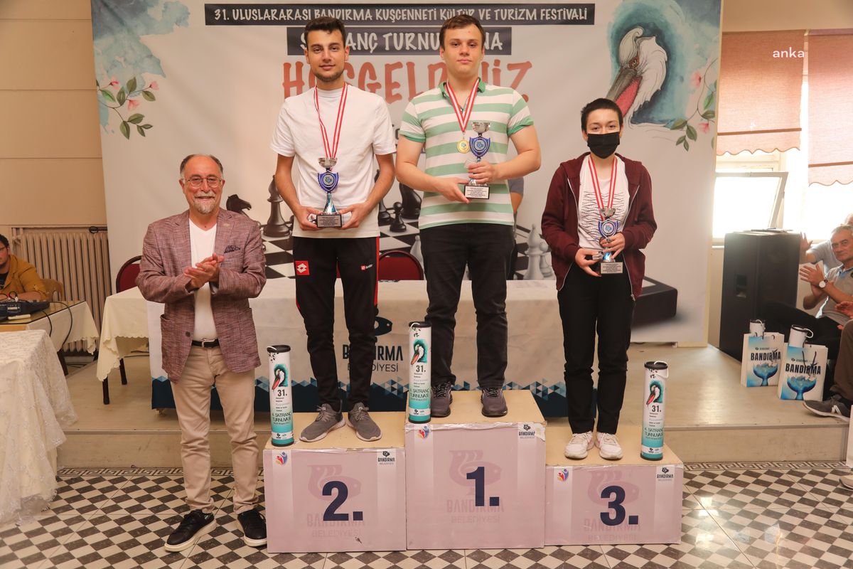 Bandırma Belediyesi 4. Satranç Turnuvası Sona Erdi