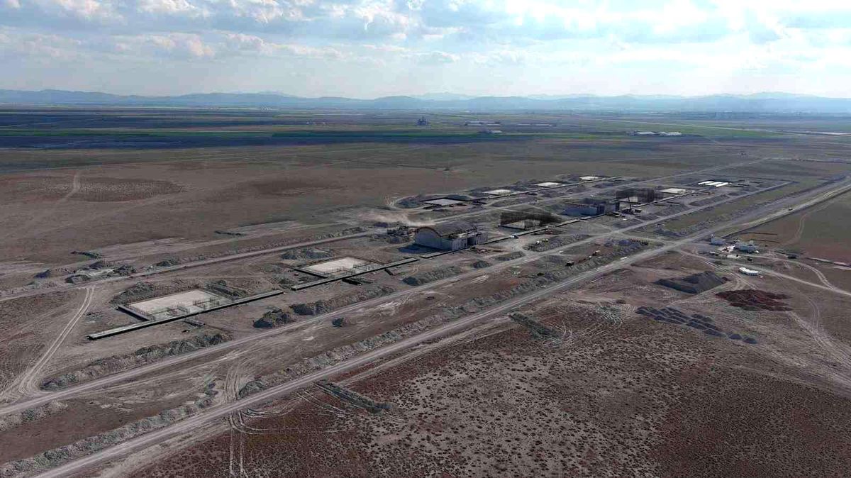 Başkan Altay yapımı süren yeni cephanelik inşaatını inceledi
