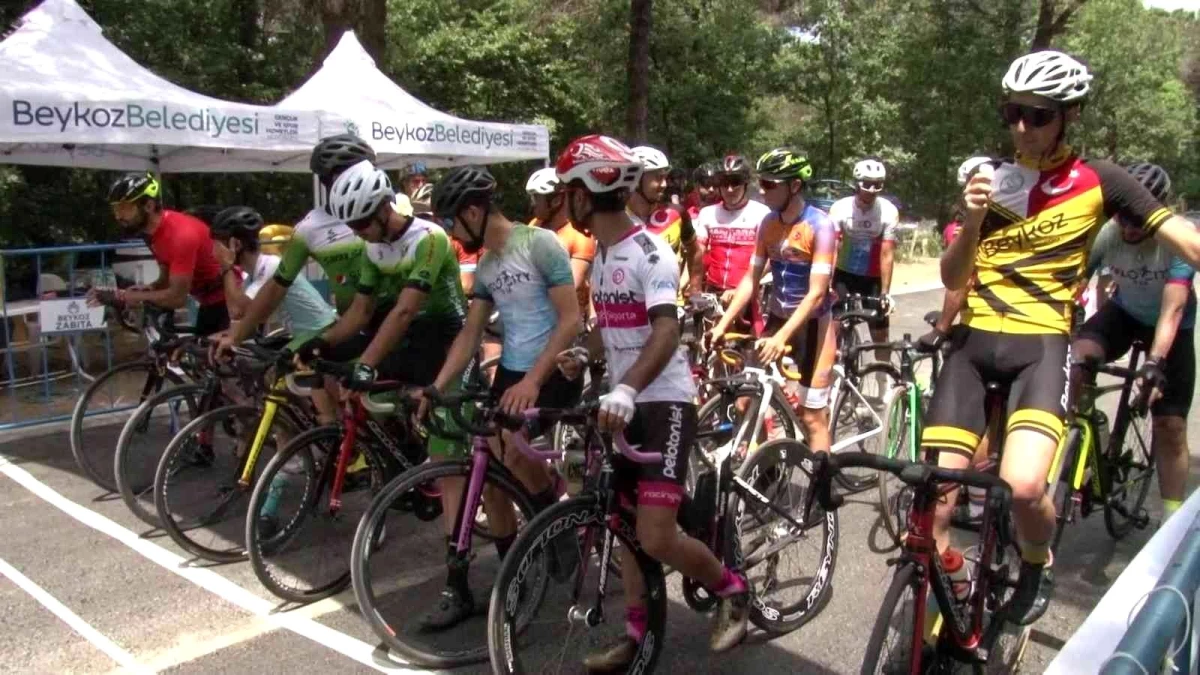 Beykoz Spor Ormanı\'nda bisikletçiler kıyasıya yarıştı