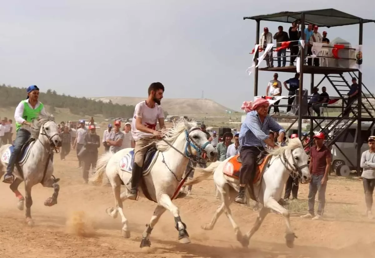 Dazkırı\'da 6. Geleneksel Rahvan At Yarışları yapıldı