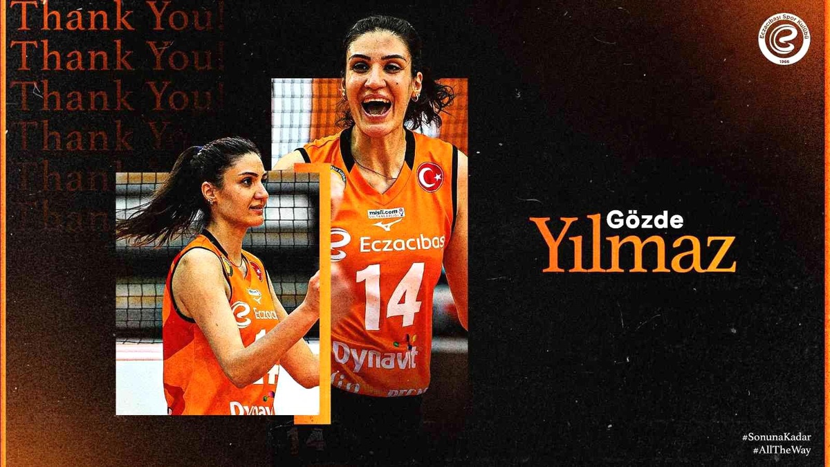 Eczacıbaşı Dynavit, Gözde Yılmaz\'a teşekkür etti