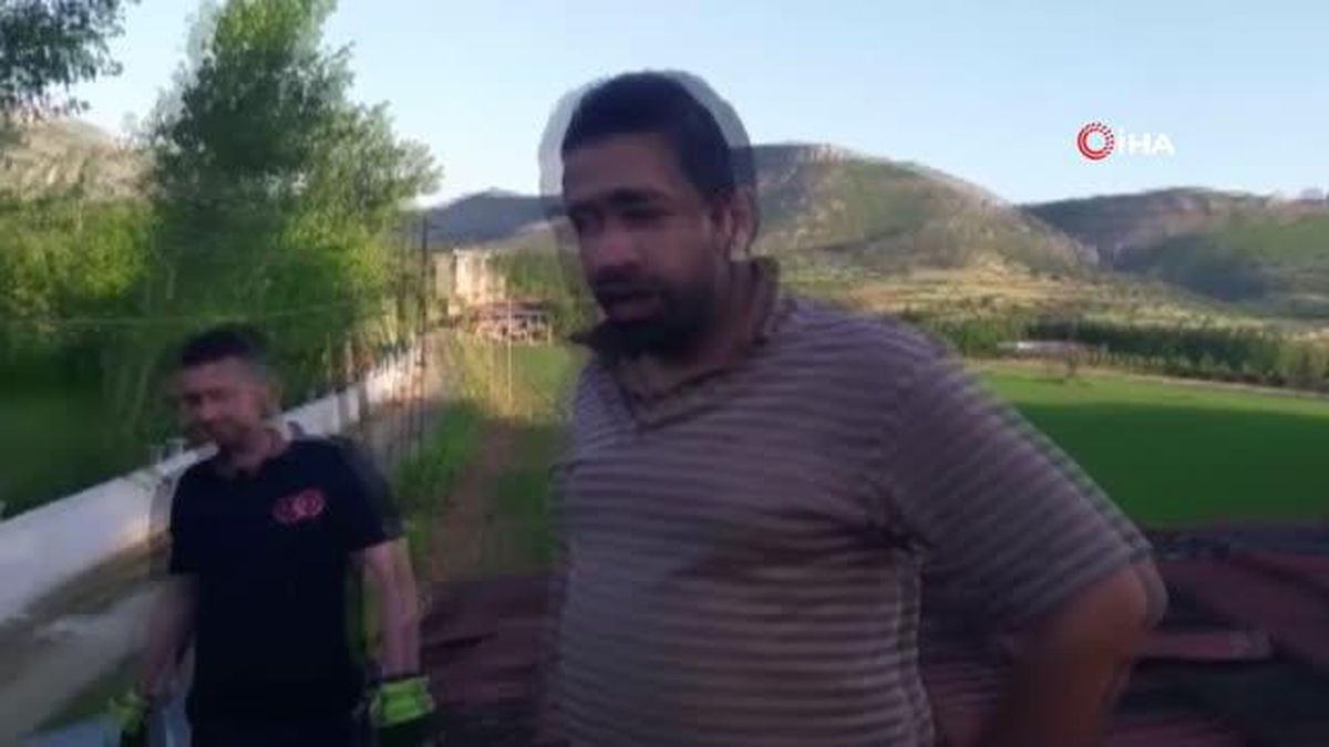 Havalandırma boşluğuna düşen yavru kediler böyle kurtarıldı