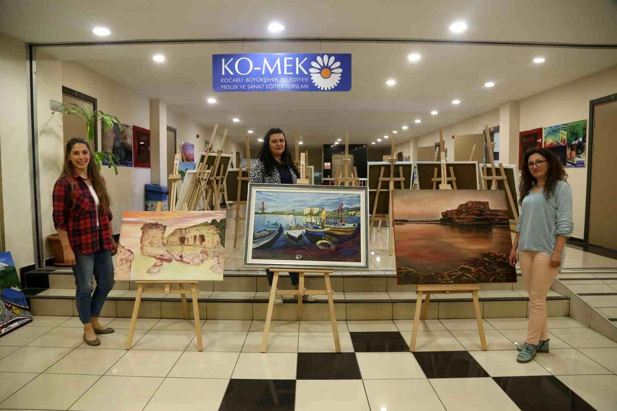 KO-MEK'te resim yarışmasının kazananları belli oldu