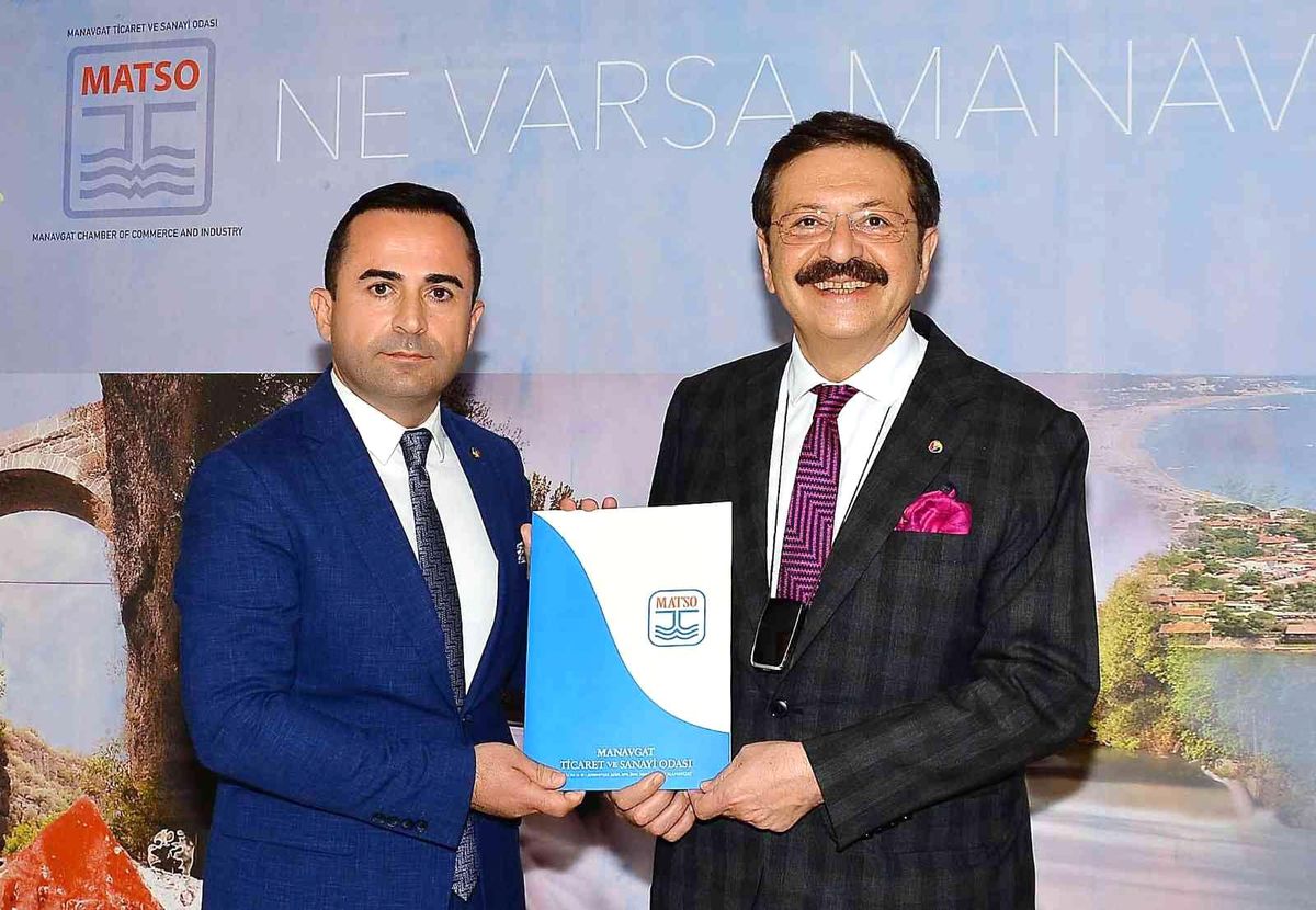 MATSO Başkanı Güngör, TOBB Başkanı Hisarcıklıoğlu'na talep ve sorunları iletti