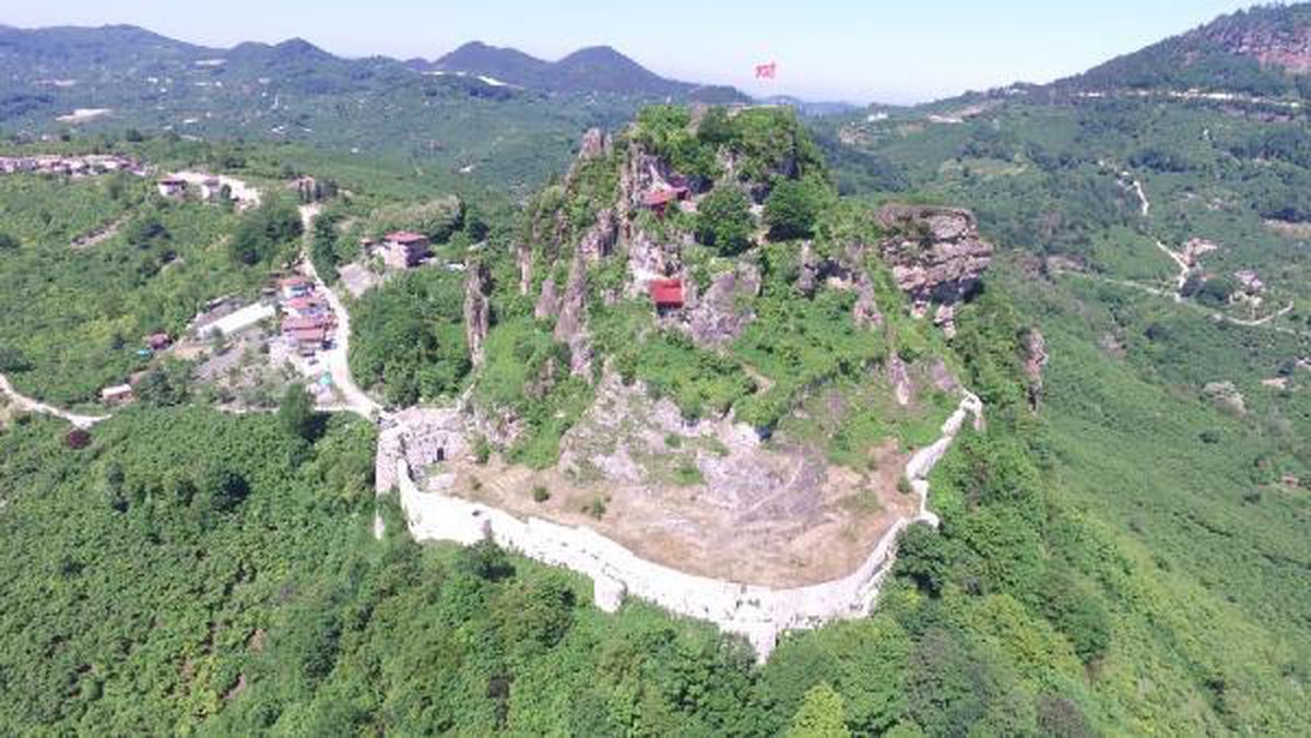 ORDU'DA TARİHİ KALE DEHLİZİNE RAYLI SİSTEM